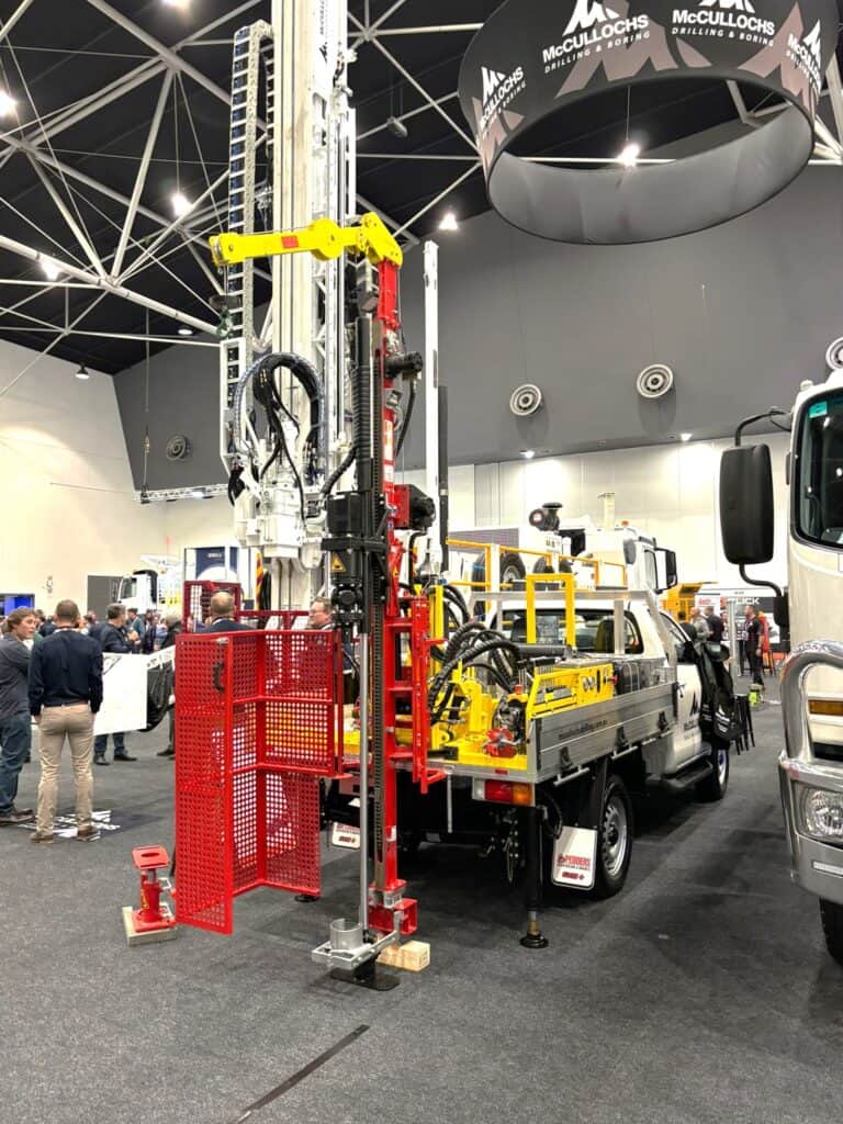 Massenza drilling rigs stand Drill 24 australien 2024