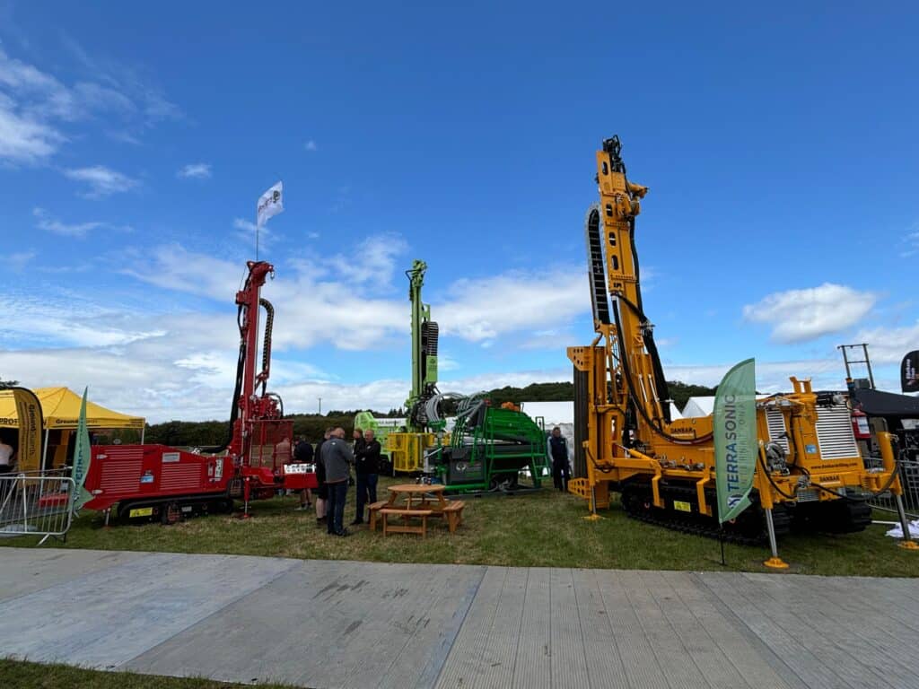 Massenza Drilling Rigs_stand_Geotechnica_UK_2024