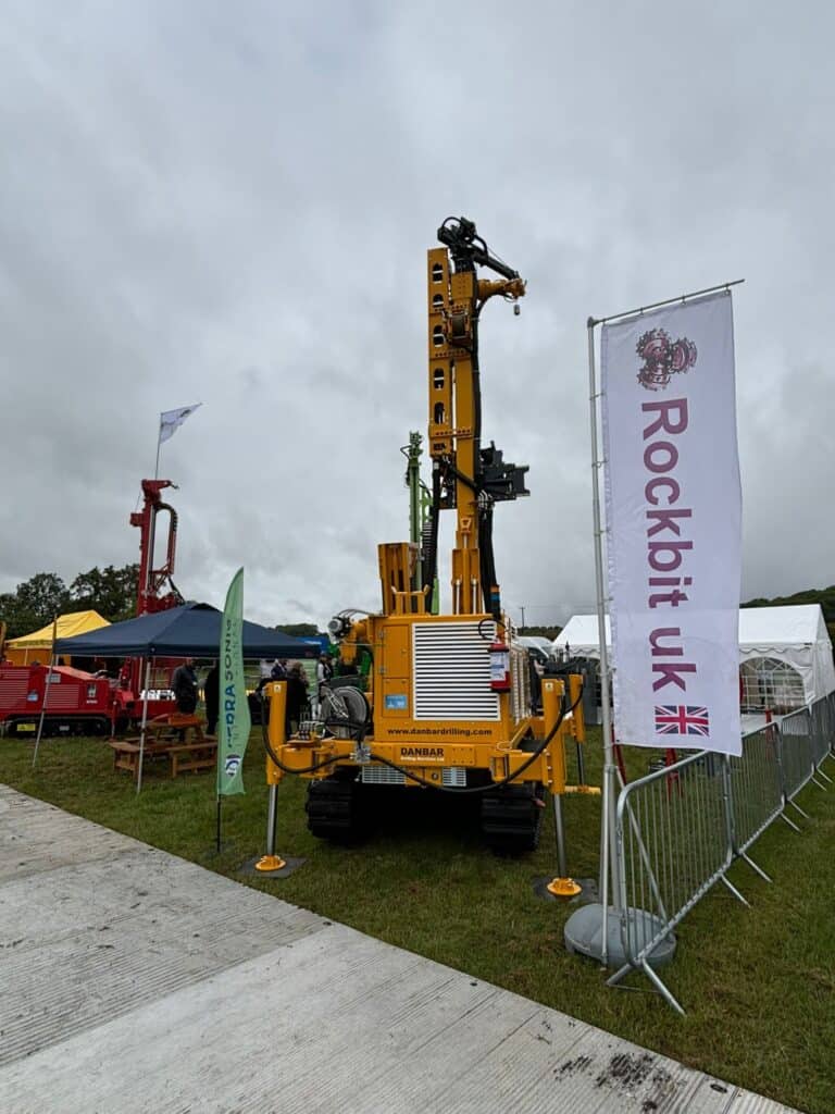 Massenza Drilling Rigs_stand_Geotechnica_UK_2024