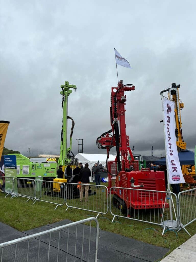 Massenza Drilling Rigs_stand_Geotechnica_UK_2024