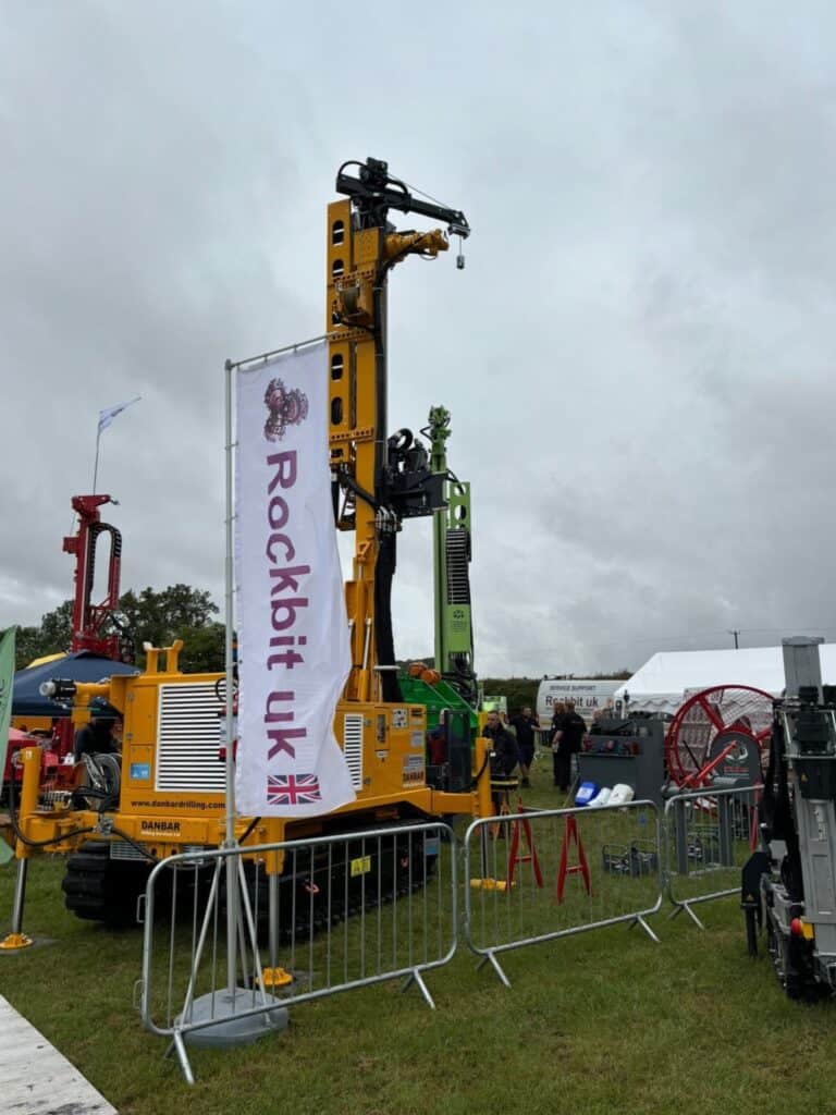 Massenza Drilling Rigs_stand_Geotechnica_UK_2024